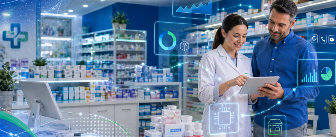 Inteligência Artificial no varejo farmacêutico: de tendência a vantagem competitiva